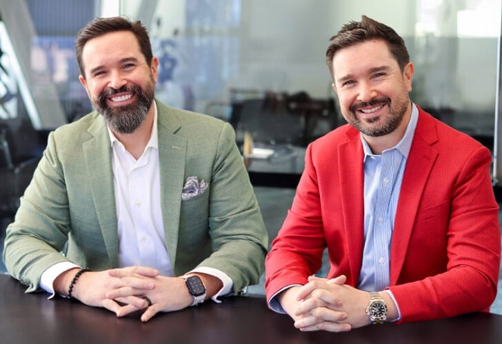 Brad and Bob Simon, founders of The Simon Law Group